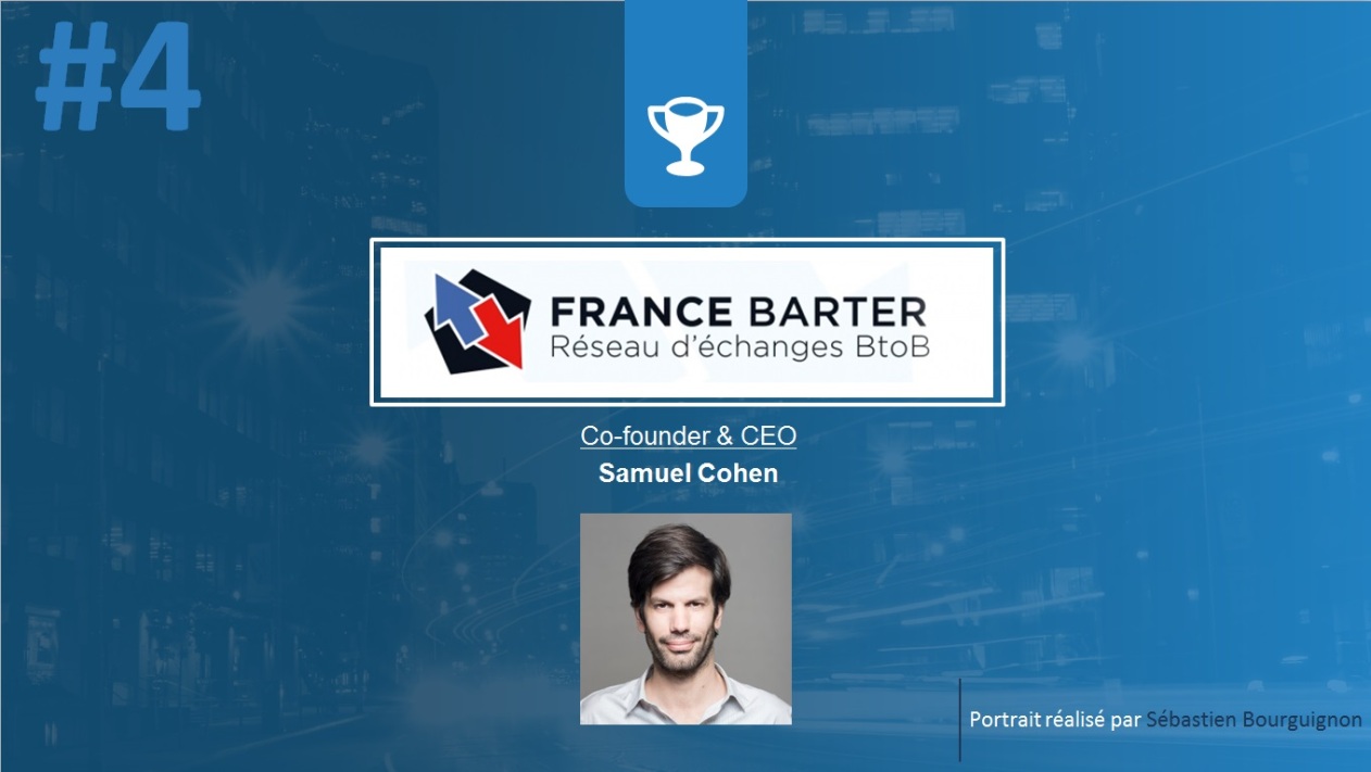 Portrait de startuper #4 - France Barter - Samuel Cohen - par Sébastien Bourguignon